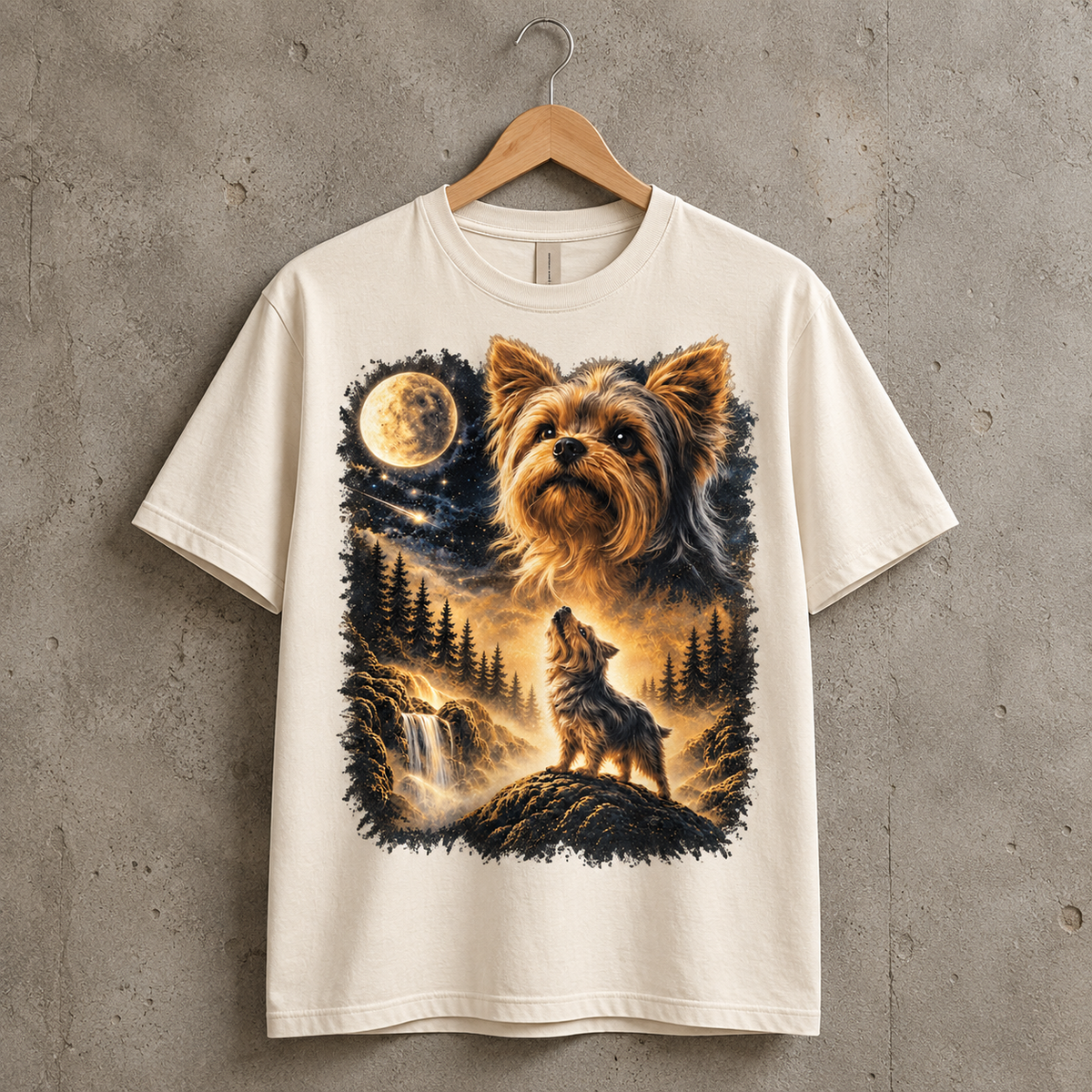 Yorkshire Terrier Moonlight Adventure